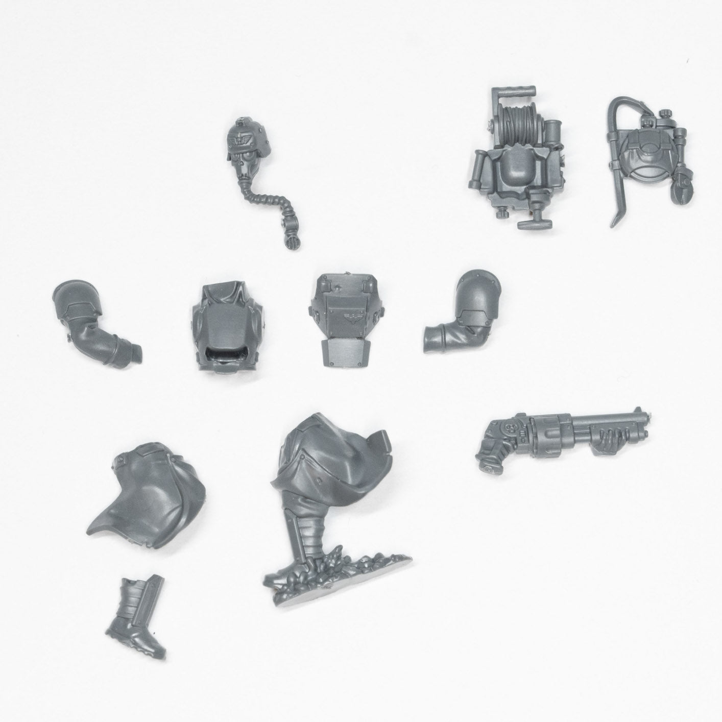 Death Korps of Krieg Combat Engineers Engineer D - Astra Militarum - Kitbash Bit