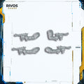 Warhammer 40K Death Korps of Krieg Combat Engineers Autopistol x 4 - Bits (Bitz)