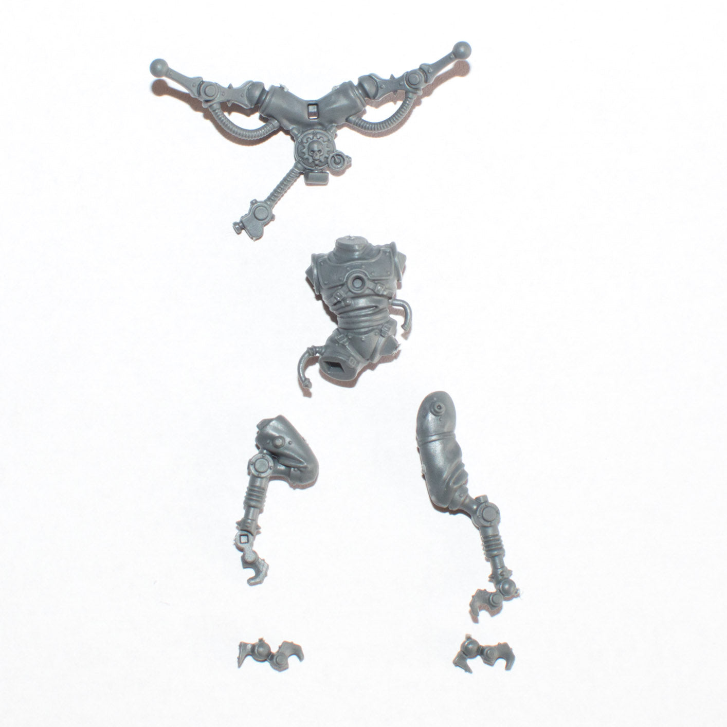 Adeptus Mechanicus Pteraxii Skystalker Torso and Legs A - Warhammer - Kitbash Bit