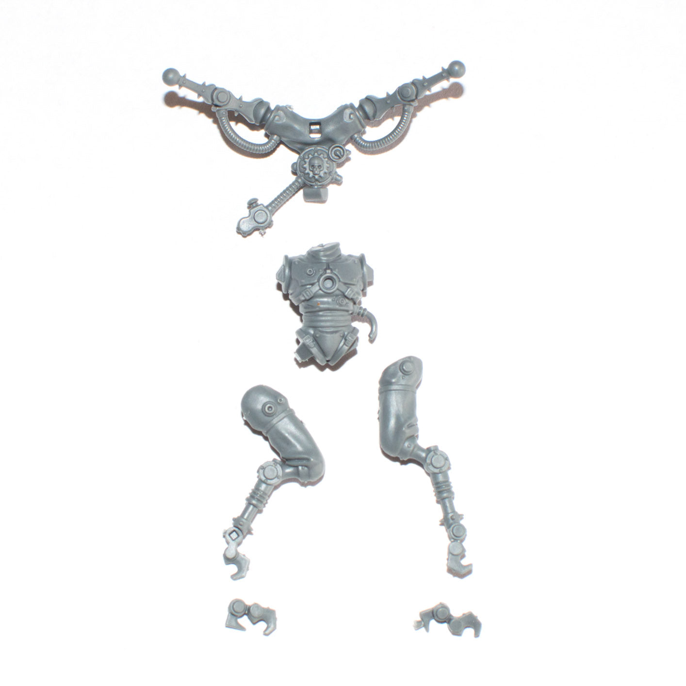 Adeptus Mechanicus Pteraxii Skystalker Torso and Legs C - Warhammer - Authentic Sprue