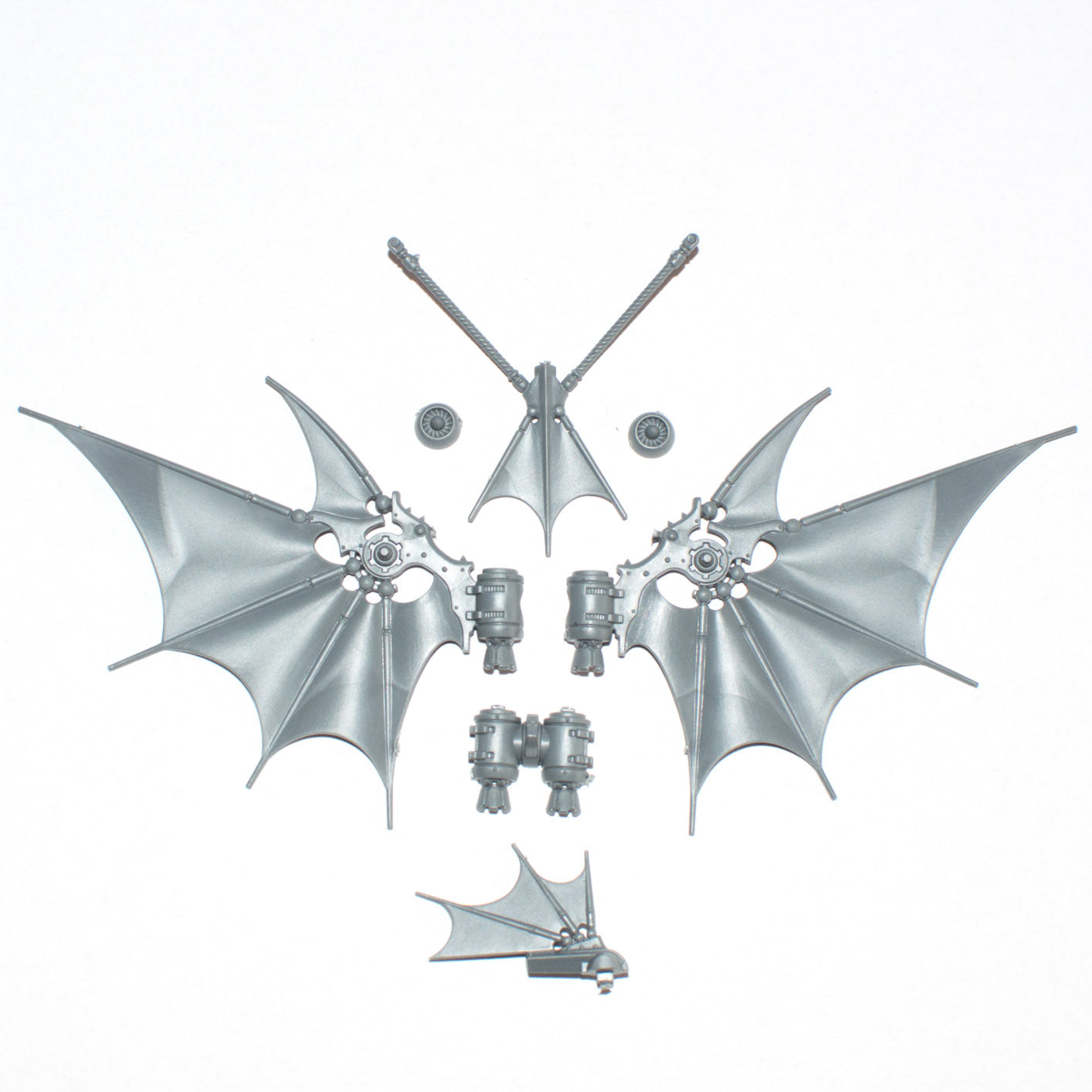 Adeptus Mechanicus Pteraxii Backpack and Wings D - Warhammer - Authentic Sprue