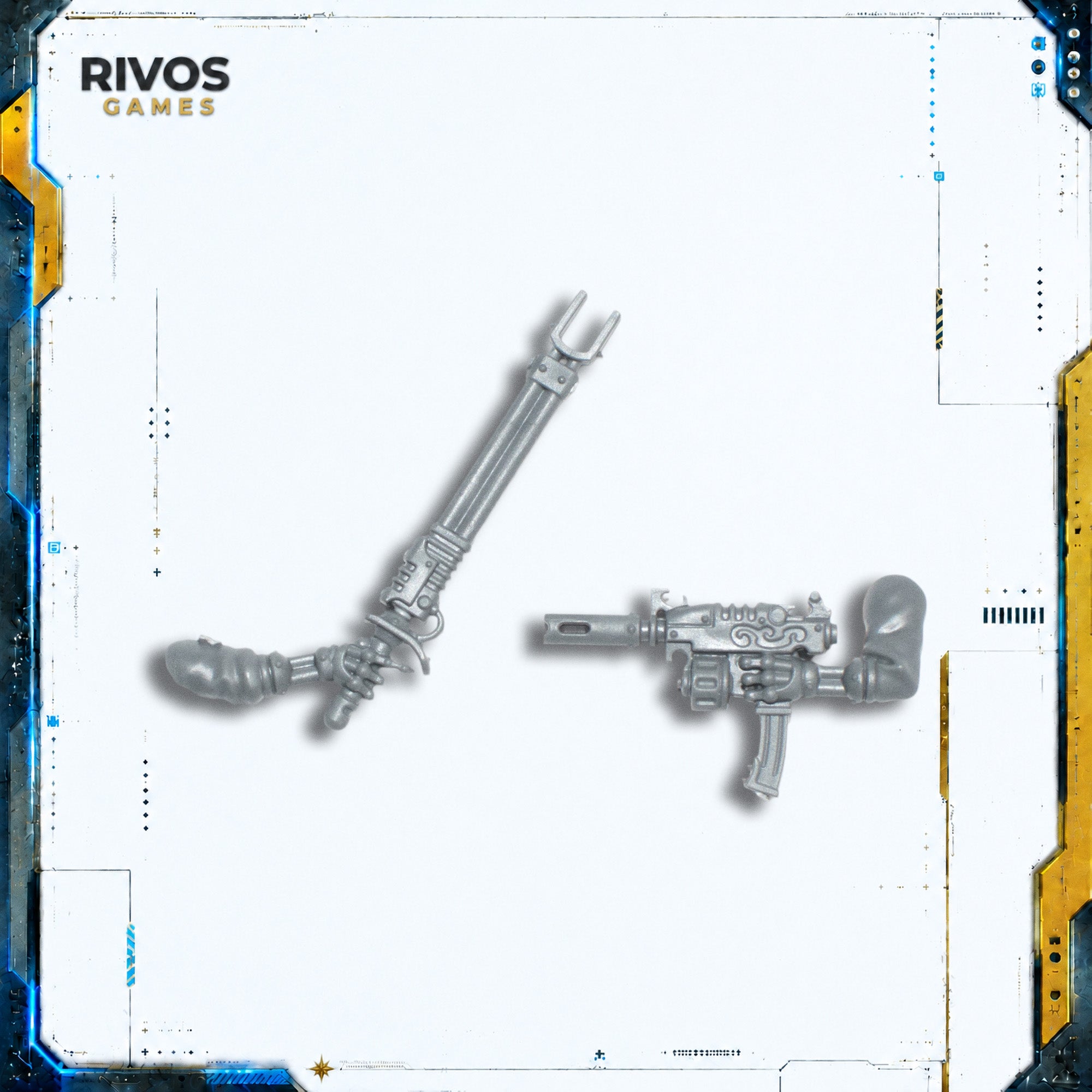 Warhammer 40K Adeptus Mechanicus Pteraxii Taser Goad and Blaster - Bits (Bitz)