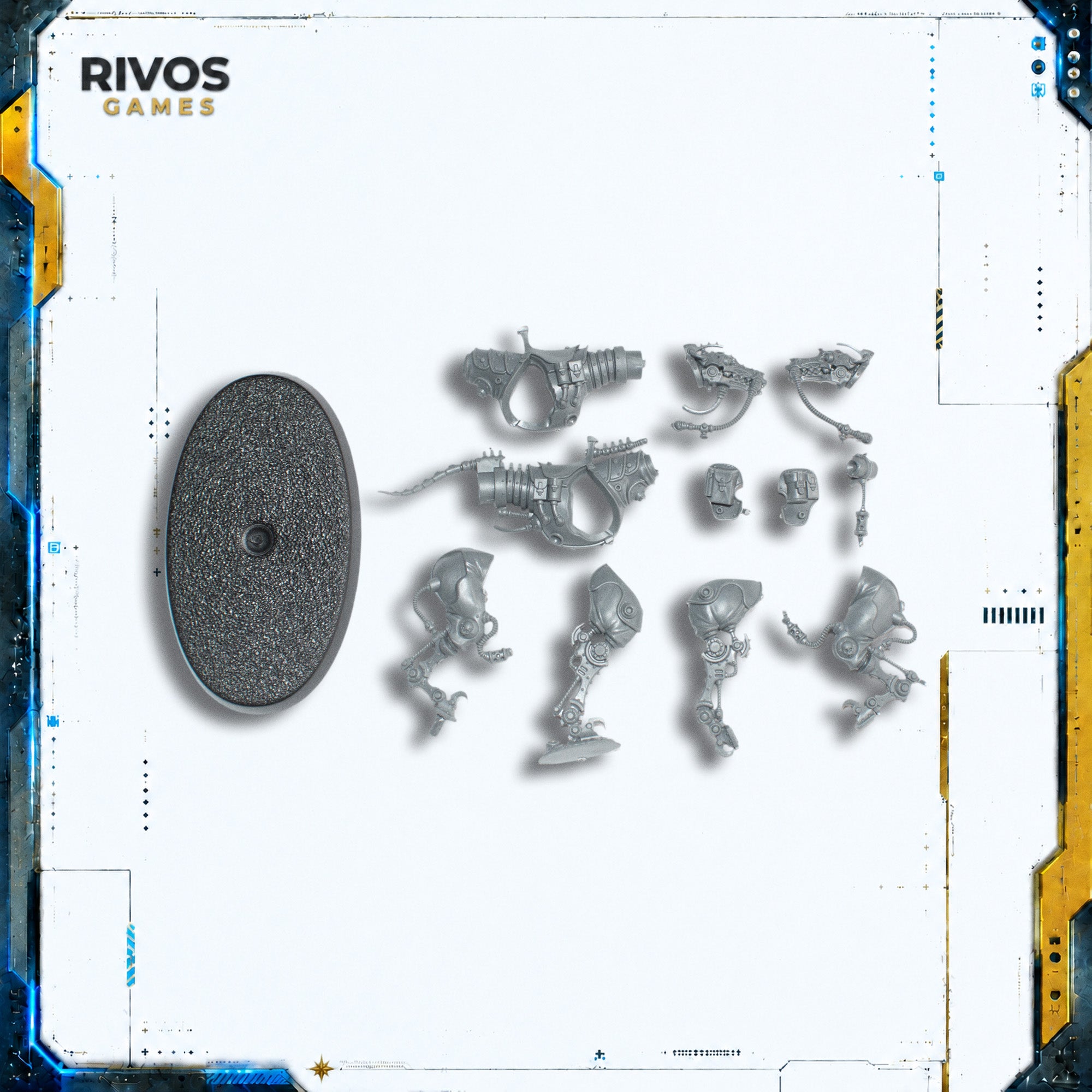 Warhammer 40K Adeptus Mechanicus Serberys Raiders Quadrupedal Construct A - Bits (Bitz)