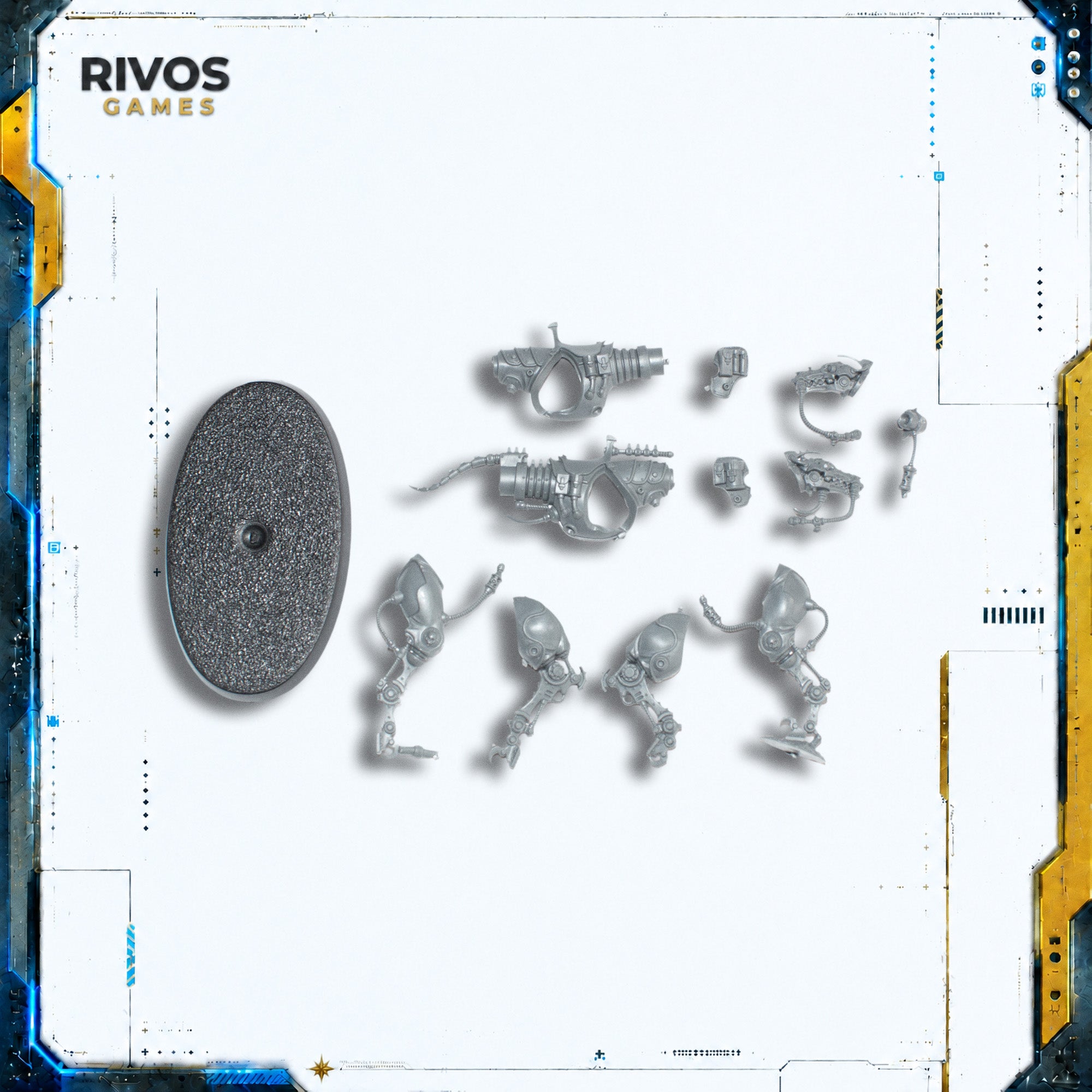 Warhammer 40K Adeptus Mechanicus Serberys Raiders Quadrupedal Construct C - Bits (Bitz)