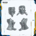 Warhammer 40K Adeptus Mechanicus Serberys Raiders Legs and Torso A - Bits (Bitz)