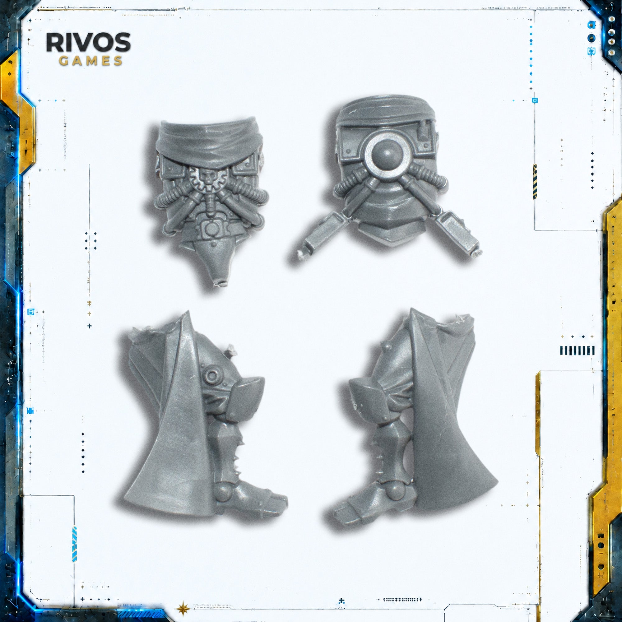 Warhammer 40K Adeptus Mechanicus Serberys Raiders Legs and Torso A - Bits (Bitz)