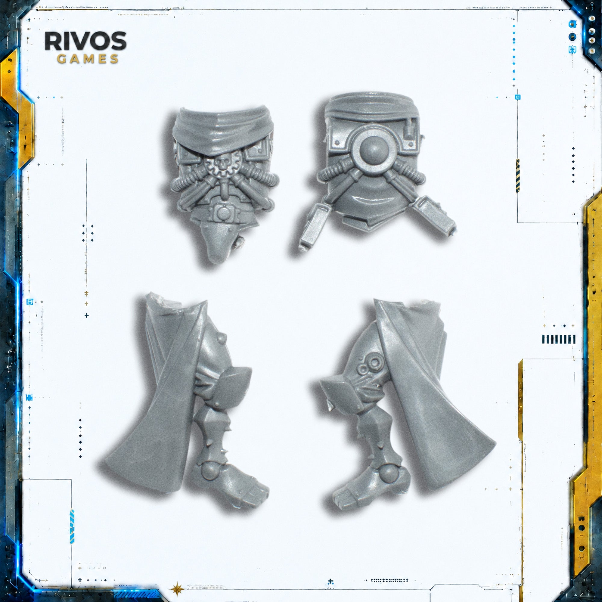 Warhammer 40K Adeptus Mechanicus Serberys Raiders Legs and Torso B - Bits (Bitz)