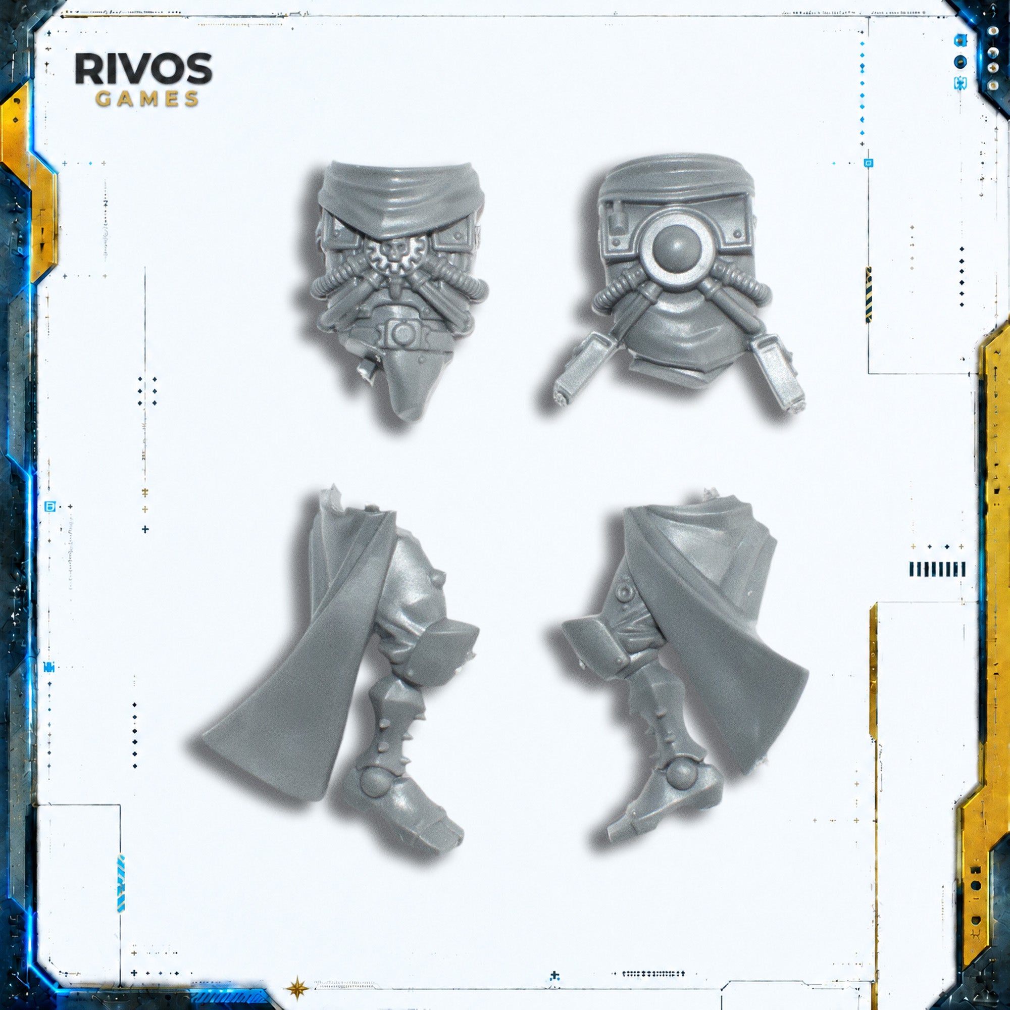 Warhammer 40K Adeptus Mechanicus Serberys Raiders Legs and Torso C - Bits (Bitz)