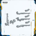Warhammer 40K Adeptus Mechanicus Serberys Raiders Galvanic Carbine x 4 - Bits (Bitz)