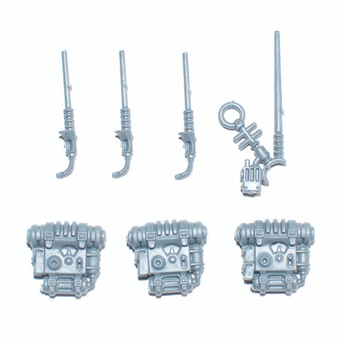Warhammer 40K Adeptus Mechanicus Serberys Raiders Backpacks x 3 Bits Bitz