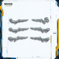 Warhammer 40K Adeptus Mechanicus Serberys Sulphurhounds Pistols x 6 - Bits (Bitz)