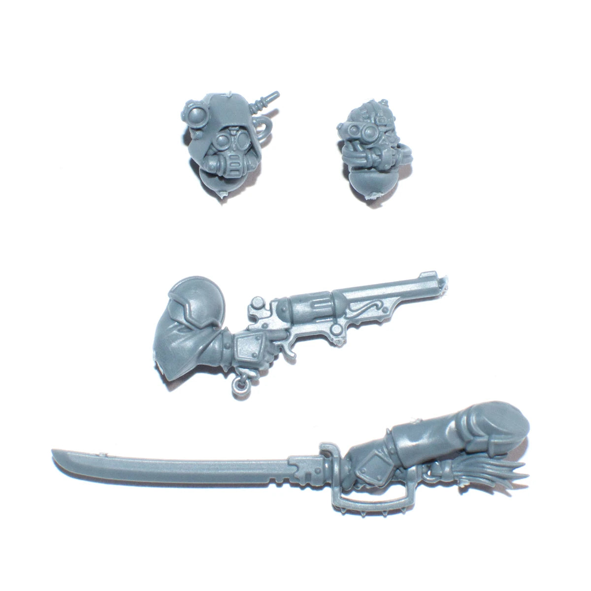 Warhammer 40K Adeptus Mechanicus Serberys Raiders Alpha Heads and Weapons Bits