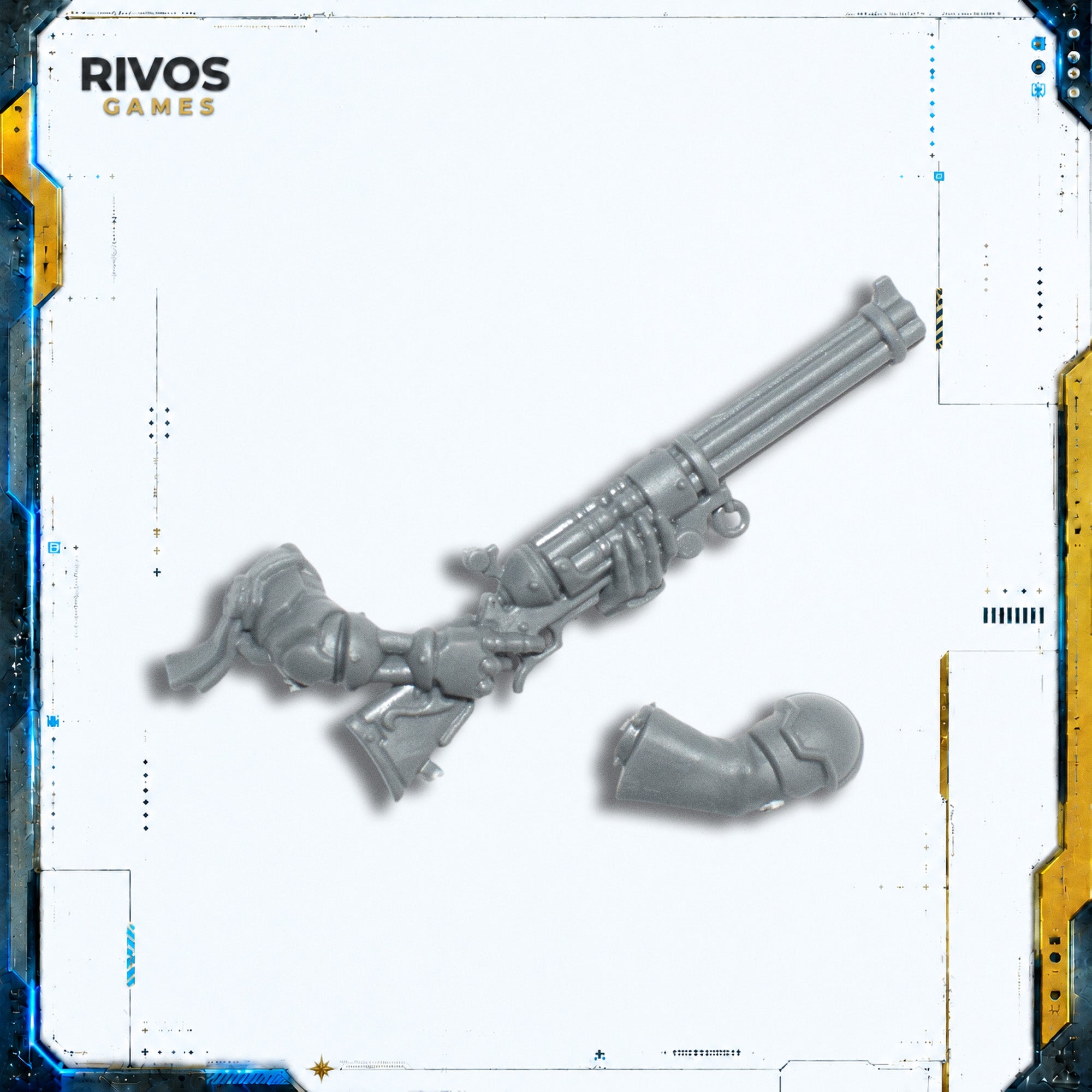 Warhammer 40K Adeptus Mechanicus Serberys Sulphurhounds Phosphur Carbine - Bits (Bitz)