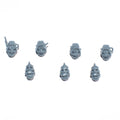 Warhammer 40K Adeptus Mechanicus Serberys Raiders/Sulphurhounds Heads x 7 Bits
