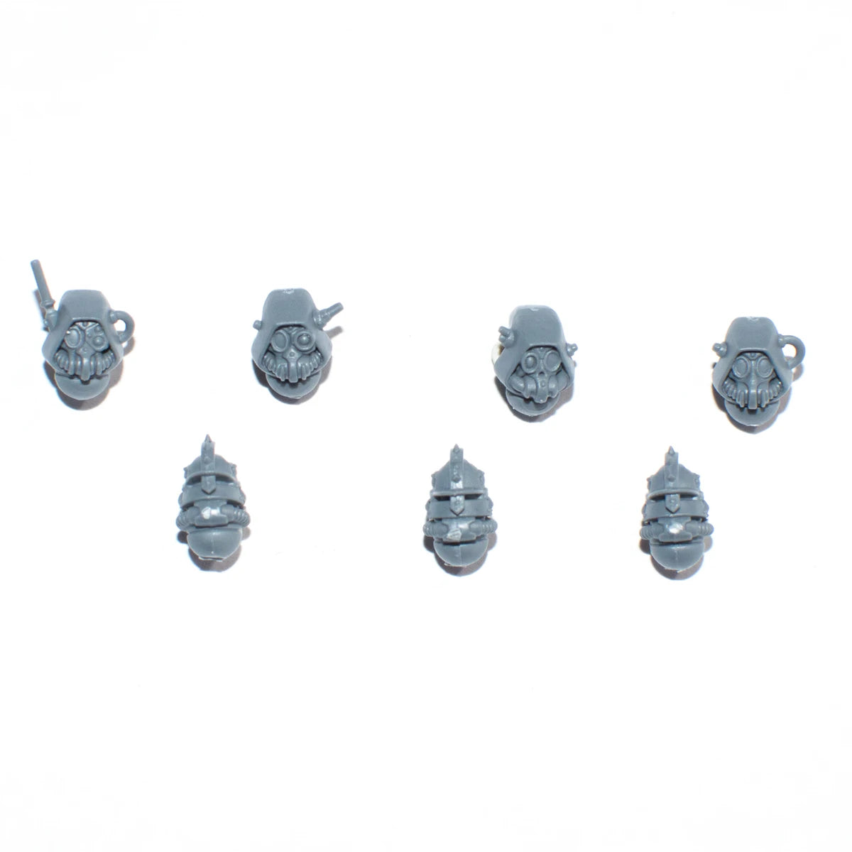 Warhammer 40K Adeptus Mechanicus Serberys Raiders/Sulphurhounds Heads x 7 Bits