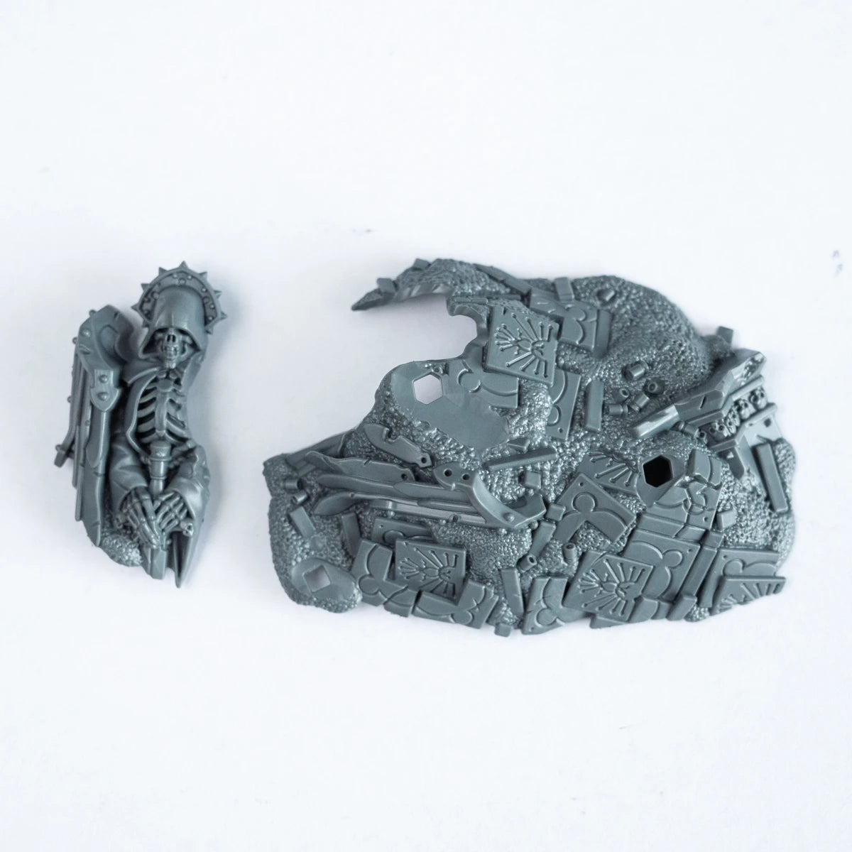 Warhammer 40K Dark Angels Lion El'Jonson Scenic Base Bits Bitz