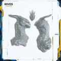 Warhammer Stormcast Eternals Lord Aquilor Gryph Charger Head - Bits (Bitz)