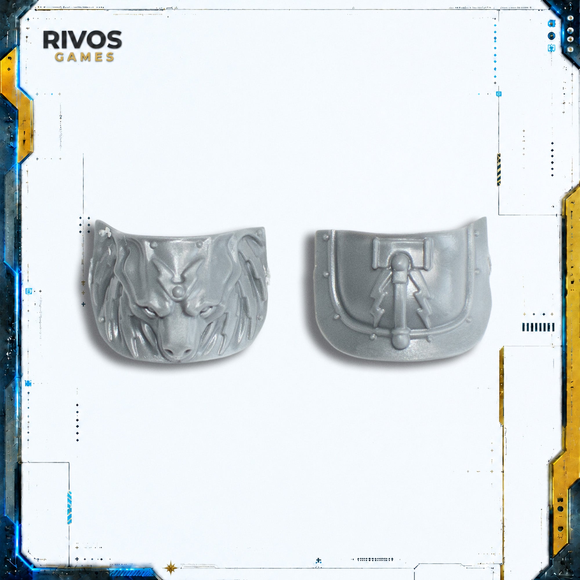 Warhammer Stormcast Eternals Lord Aquilor Shoulder Pads - Bits (Bitz)