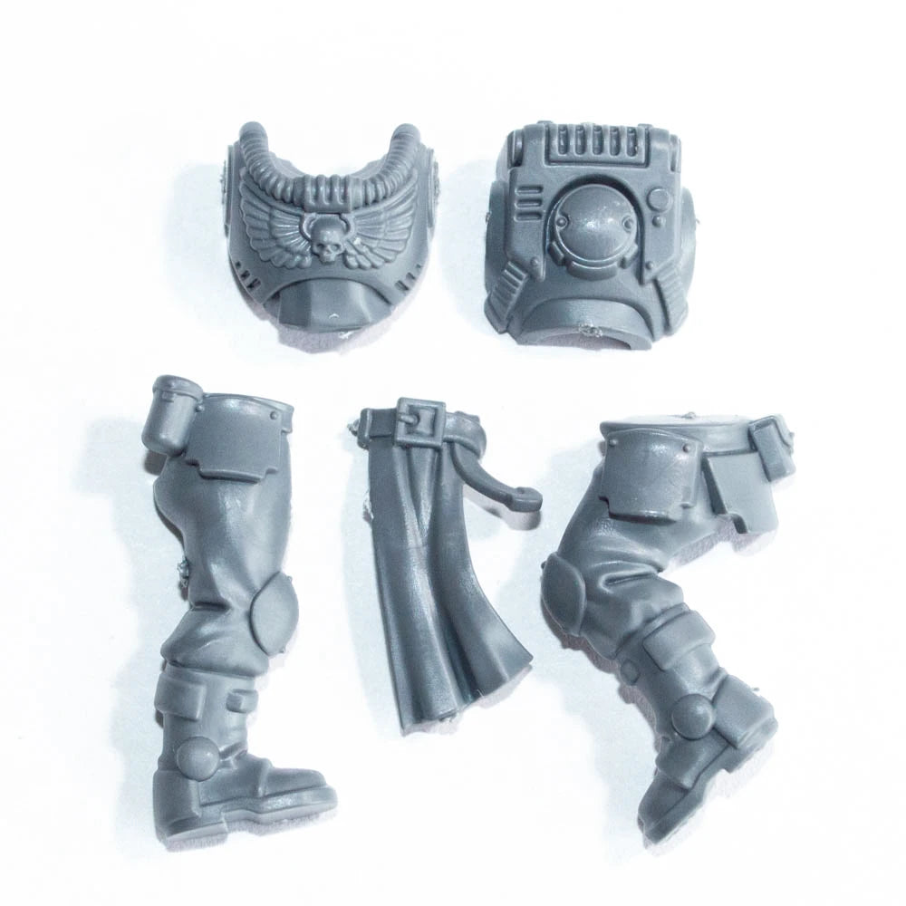 Warhammer 40K Black Templars Crusader Squad Neophyte Legs and Torso A Bits Bitz