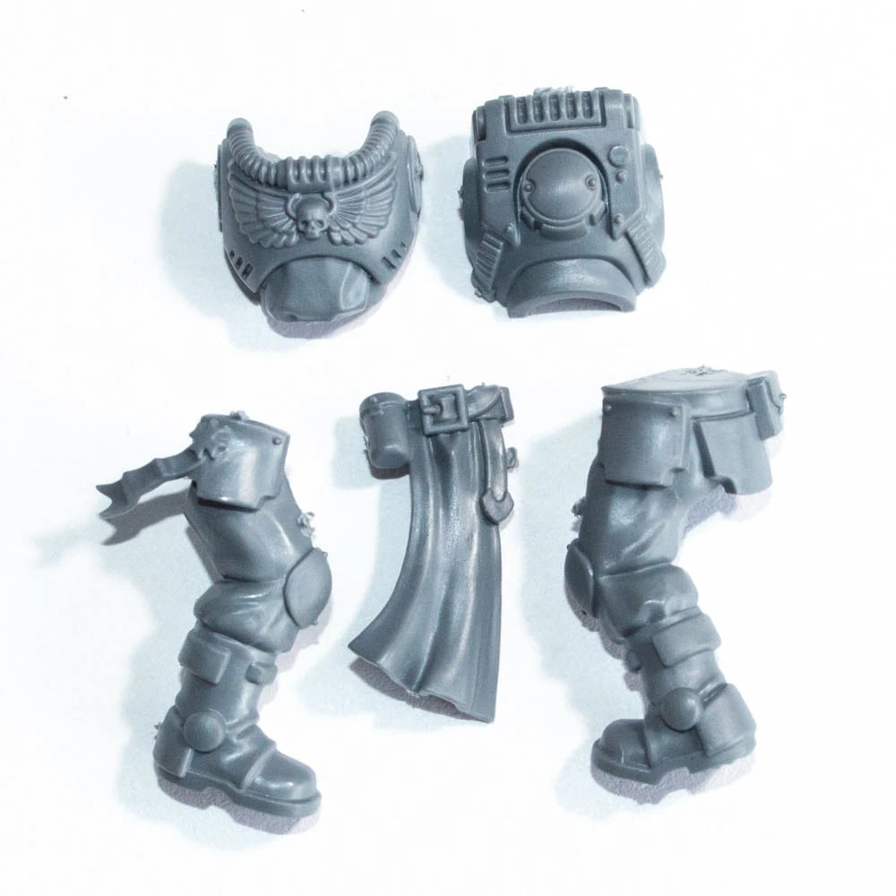 Warhammer 40K Black Templars Crusader Squad Neophyte Legs and Torso B Bits Bitz
