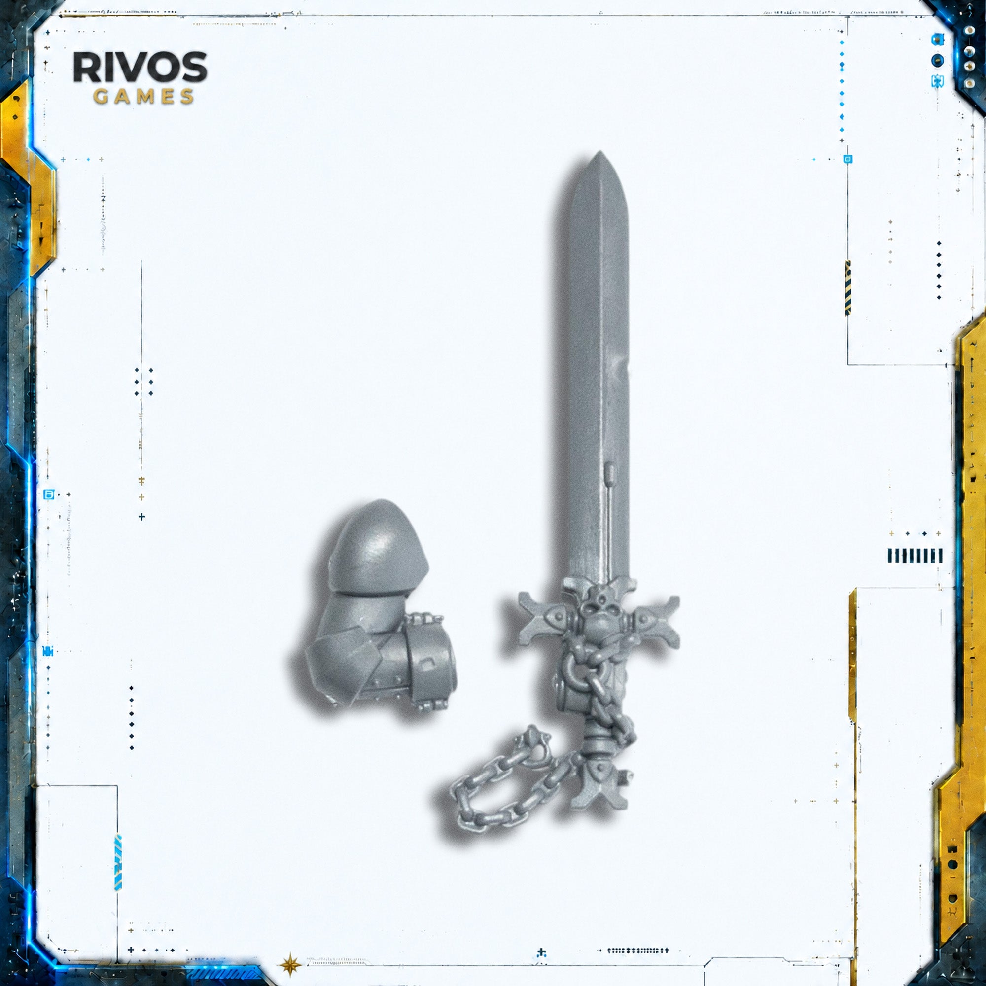 Warhammer 40K Black Templars Crusader Squad Power Sword - Bits (Bitz)