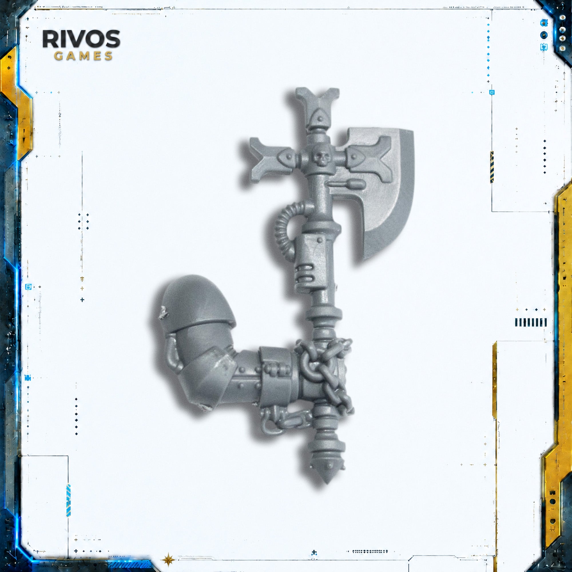 Warhammer 40K Black Templars Crusader Squad Power Axe - Bits (Bitz)