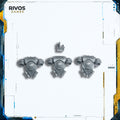 Warhammer 40K Black Templars Crusader Squad Back Packs x 3 - Bits (Bitz)