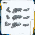 Warhammer 40K Black Templars Crusader Squad Auto Bolt Rifle x 3 - Bits (Bitz)