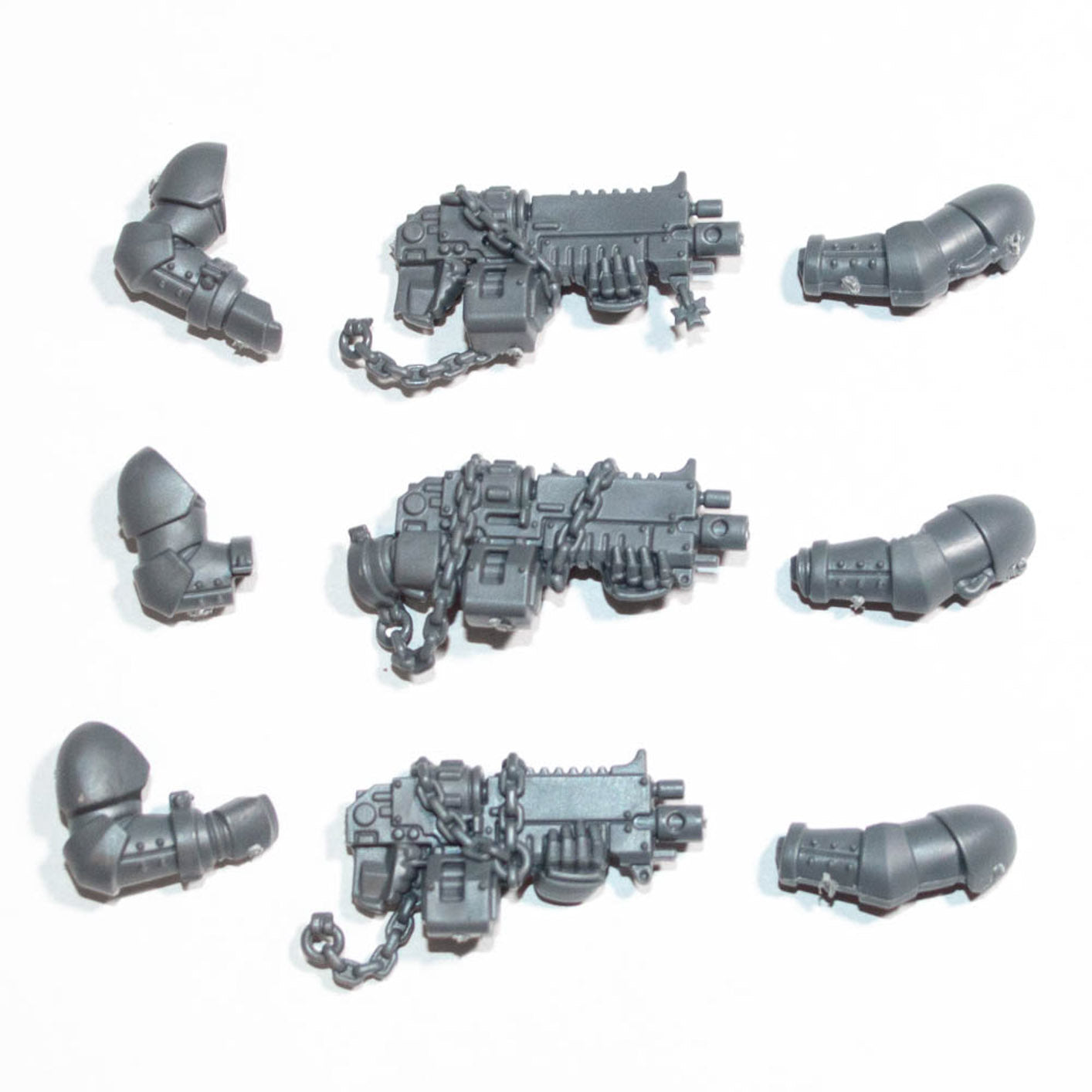 Black Templars Crusader Squad Auto Bolt Rifle x 3 - Warhammer - Spare Part