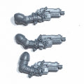 Warhammer 40K Black Templars Crusader Squad Heavy Bolt Pistol x 3 Bits Bitz