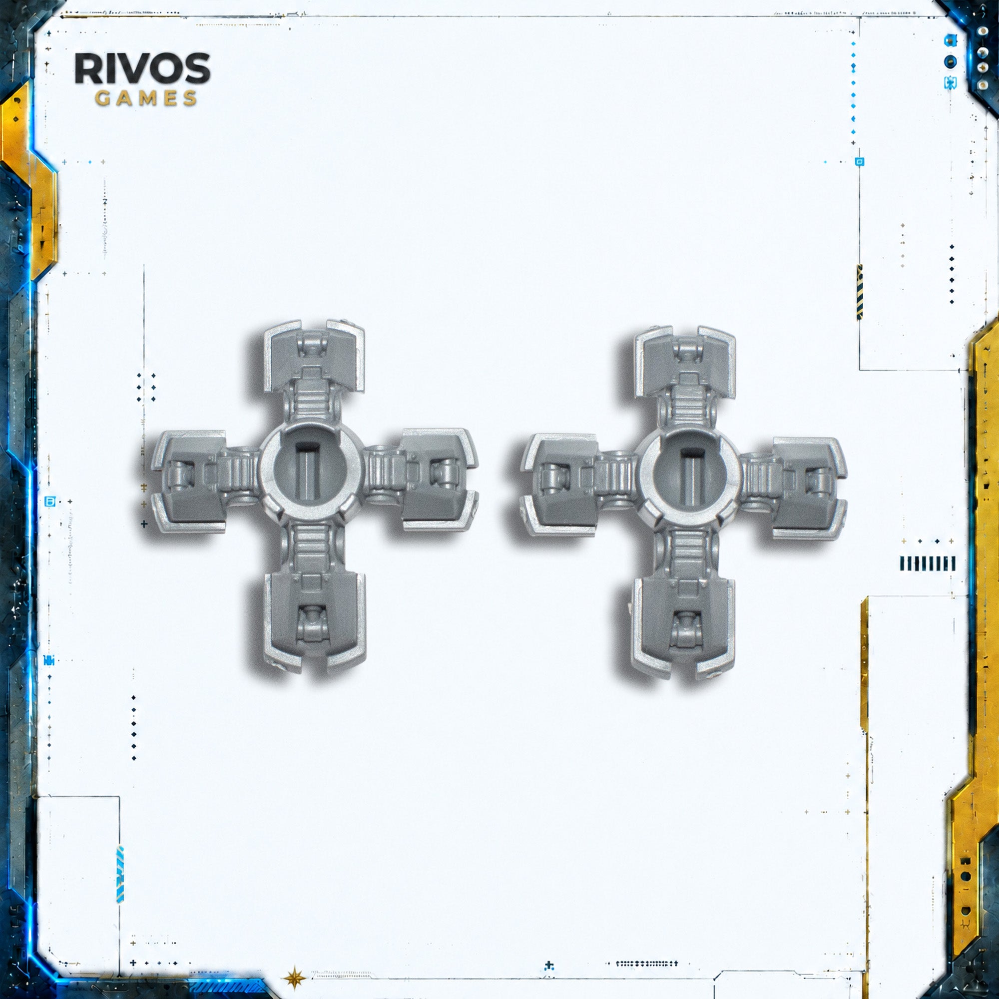 Warhammer 40K Astra Militarum Armoured Sentinel Feet - Bits (Bitz)