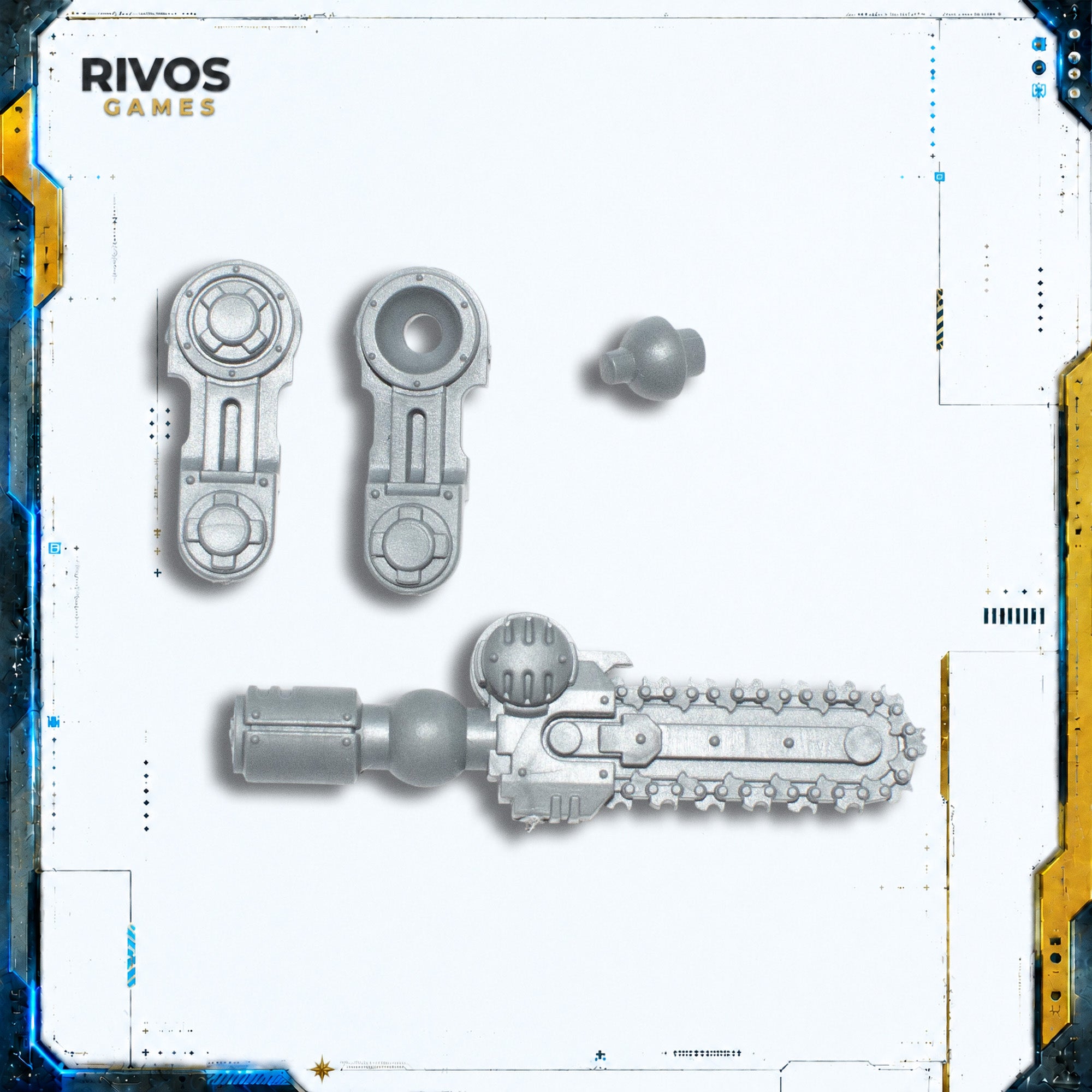 Warhammer 40K Astra Militarum Armoured Sentinel Chainsaw - Bits (Bitz)