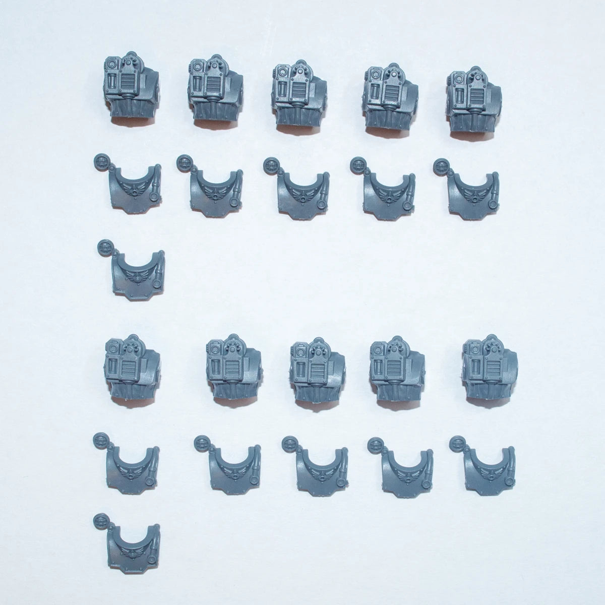 Horus Heresy Solar Auxilia Lasrifle Section Torso x 10 Bits Bitz