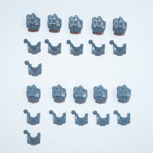 Horus Heresy Solar Auxilia Lasrifle Section Torso x 10 Bits Bitz