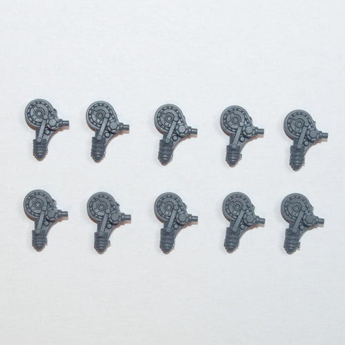 Horus Heresy Solar Auxilia Lasrifle Section Backpacks x 10 - Warhammer - Spare Part