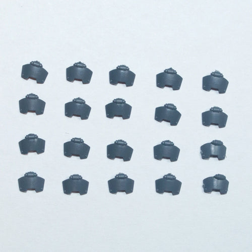 Horus Heresy Solar Auxilia Lasrifle Section Shoulder Pads x 20 Bits Bitz