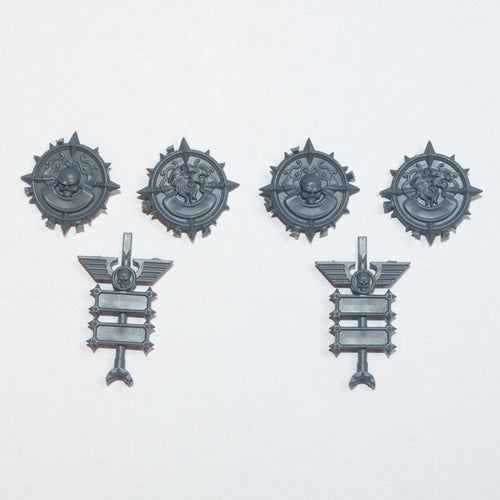 Horus Heresy Solar Auxilia Lasrifle Section Vexilla x 2 - Warhammer - Kitbash Bit