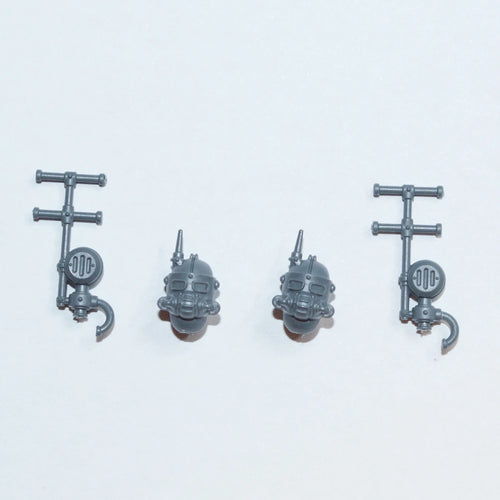 Horus Heresy Solar Auxilia Lasrifle Section Vox Interlock x 2 Bits Bitz
