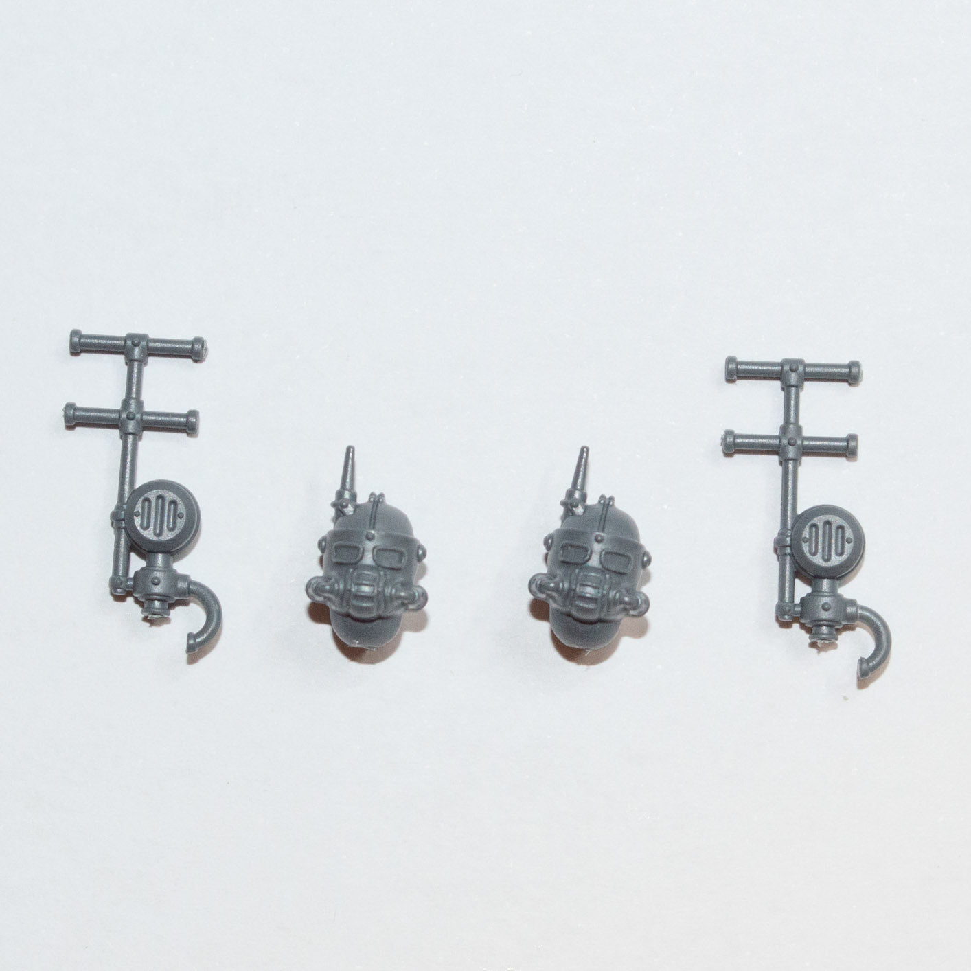 Horus Heresy Solar Auxilia Lasrifle Section Vox Interlock x 2 - Warhammer - Authentic Sprue