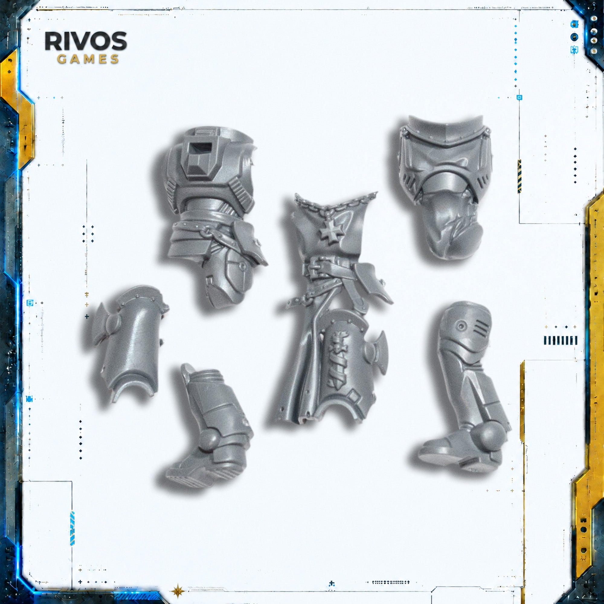 Warhammer 40K Black Templars Sword Brethren Sword Brother Body B - Bits (Bitz)