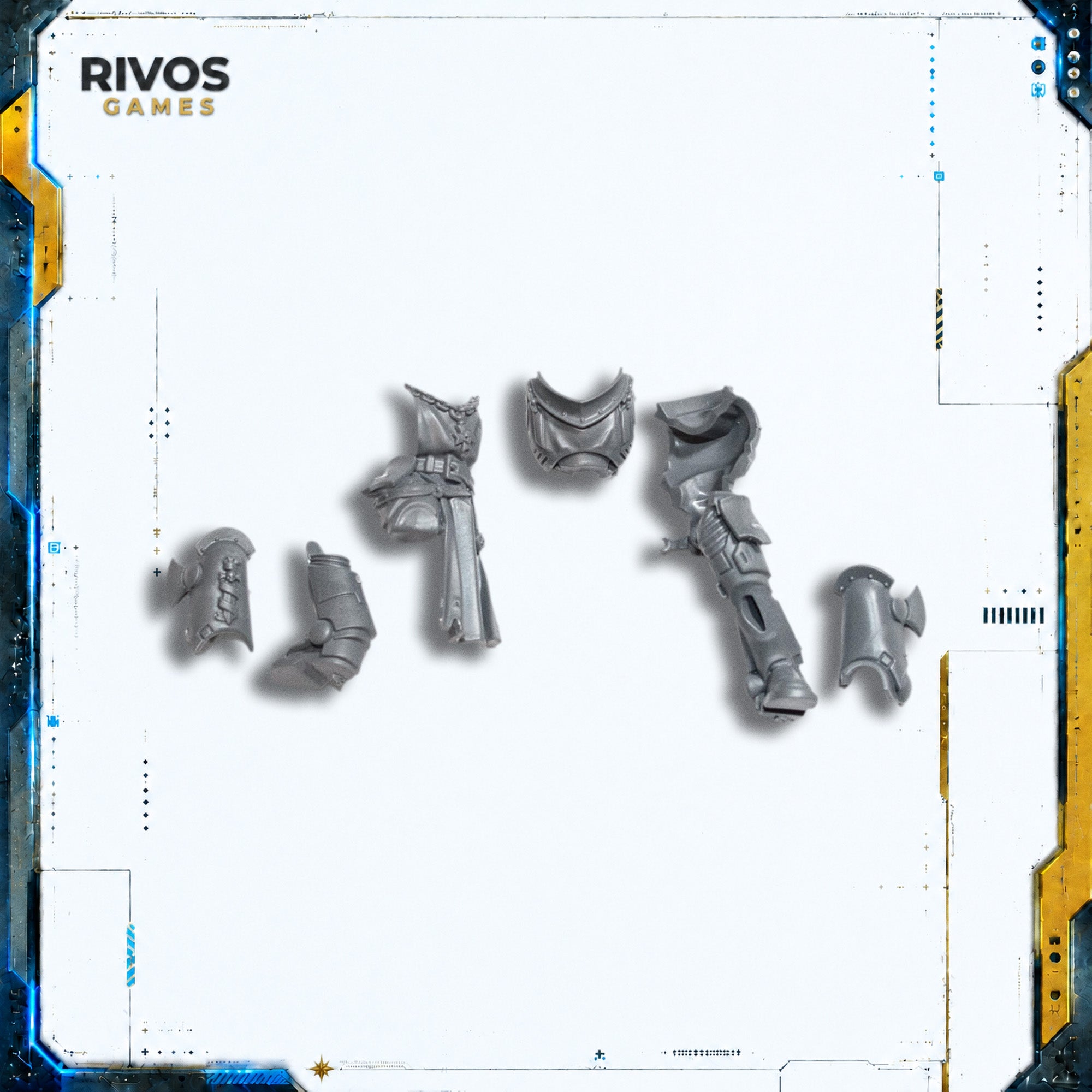 Warhammer 40K Black Templars Sword Brethren Sword Brother Body C - Bits (Bitz)