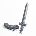 Black Templars Sword Brethren Power Sword C - Warhammer - Authentic Sprue