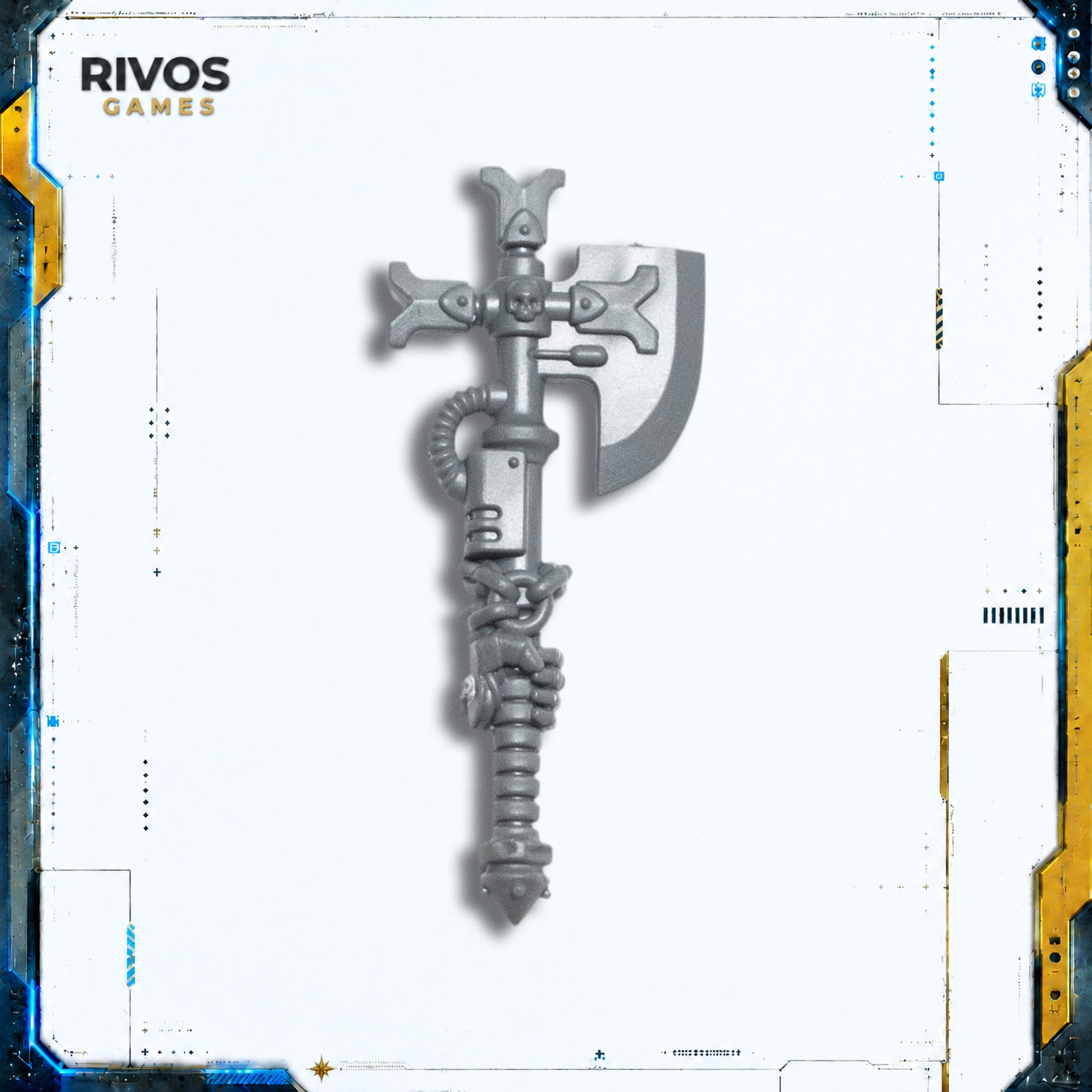 Warhammer 40K Black Templars Sword Brethren Power Axe - Bits (Bitz)