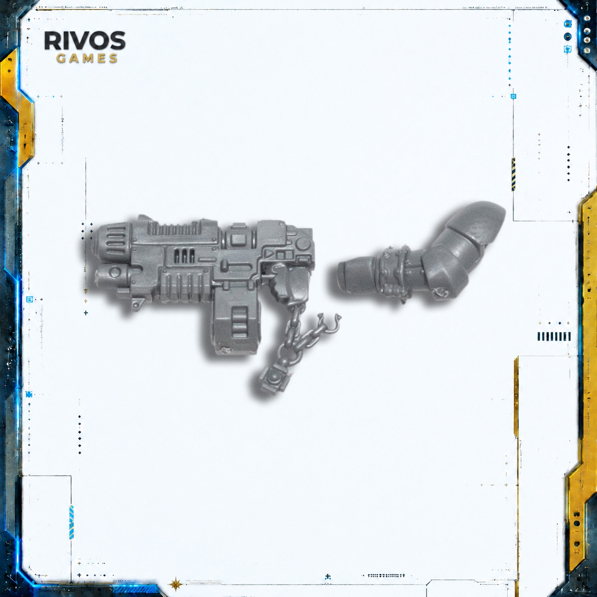 Warhammer 40K Black Templars Sword Brethren Auto Plasma - Bits (Bitz)