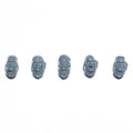 Warhammer 40K Black Templars Sword Brethren Heads x 5 Bits Bitz