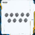 Warhammer 40K Black Templars Sword Brethren Helmets x 9 - Bits (Bitz)