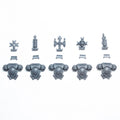 Warhammer 40K Black Templars Sword Brethren Backpacks x 5 Bits Bitz