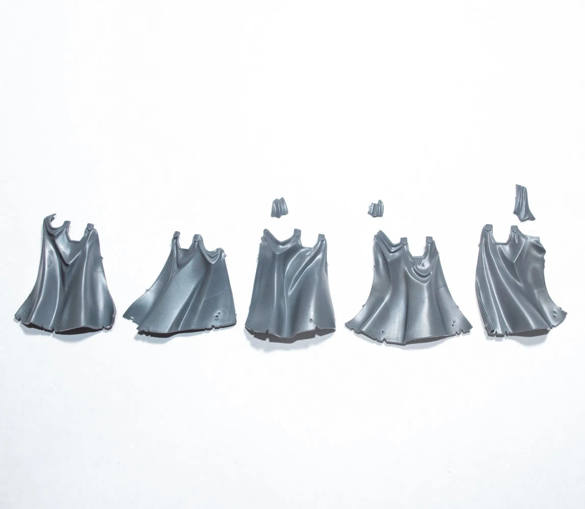 Warhammer 40K Black Templars Sword Brethren Cloaks x 5 Bits Bitz