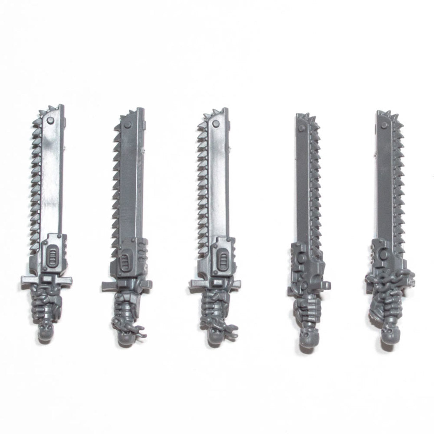 Black Templars Sword Brethren Chainsword x 5 - Warhammer - Conversion Part