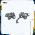 Warhammer 40K Black Templars Sword Brethren Pyre Pistol x 2 - Bits (Bitz)